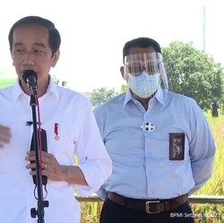 Jokowi Pede RI tidak akan Impor Beras Sampai Akhir Tahun 2021