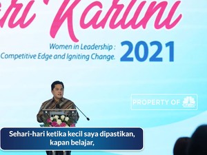 Makna Hari Kartini Bagi Seorang Erick Thohir