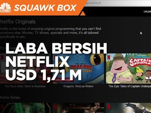 Q1-2021, Netflix Catatkan Laba Bersih USD 1,71 M