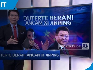 Soal Laut China Selatan, Duterte Berani Ancam Xi Jinping