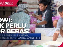 Stok Aman, Jokowi Pede RI Tidak Akan Impor Beras