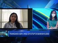 Transaksi Sepi, IHSG Ditutup Di Bawah Level 6.000