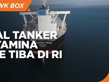 Kapal Tanker Pertamina Pride Tiba di Indonesia