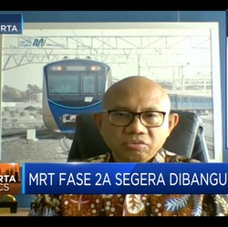 Mulai Operasi 2025, Begini Progres Pembangunan MRT Fase 2A