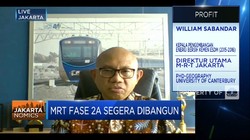 Mulai Operasi 2025, Begini Progres Pembangunan MRT Fase 2A