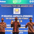 Brantas Abipraya Borong 3 Penghargaan di Top CSR Awards