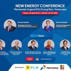 Live Now! New Energy Conference, Membedah Urgensi RUU EBT