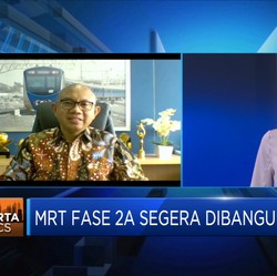 MRT Jakarta Targetkan Penumpang 65 Ribu/hari di Akhir 2021