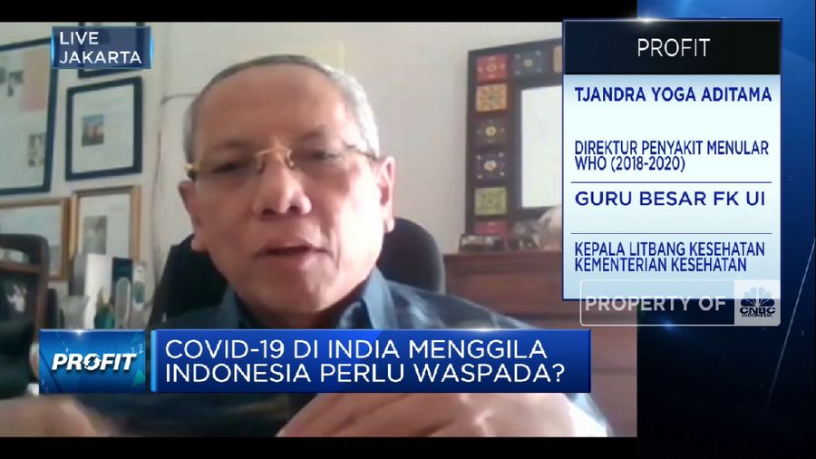 Tjandra Yoga: Ada 5 Penyebab Kasus Covid-19 India Melonjak (CNBC Indonesia TV)