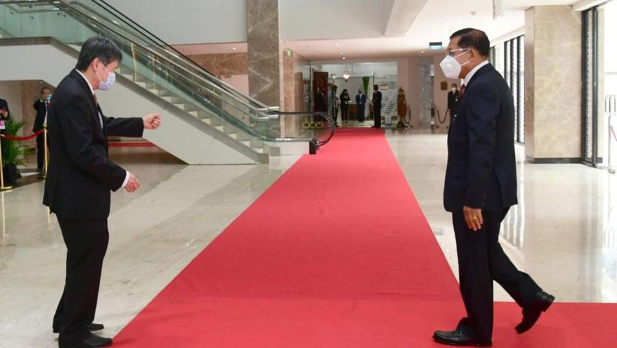 Panglima Militer Myanmar Jenderal Min Aung Hlaing akan hadir pada ASEAN Leaders' Meeting yang digelar pada Sabtu, 24 April 2021, di Jakarta. (Dok:Biro Pers Sekretariat Presiden)