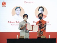 Shopee Gandeng Gibran Rakabuming Wujudkan UMKM Solo Go Ekspor