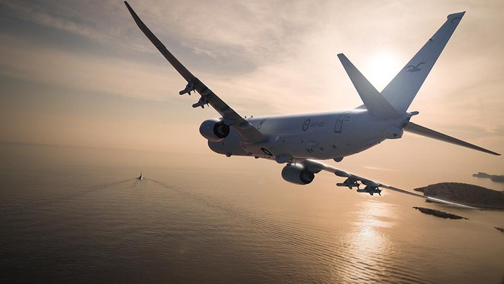 Pesawat P-8 Poseidon. (Dok: Boeing P-8 Poseidon) Pesawat P-8 Poseidon. (Dok: Boeing P-8 Poseidon)