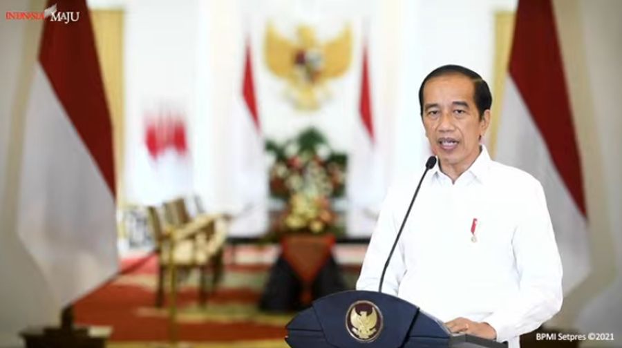 Pernyataan Presiden RI Joko Widodo terkait KRI Nanggala-042, Istana Kepresidenan Bogor, 25 April 2021. (Tangkapan Layar Youtube Sekretariat Presiden)