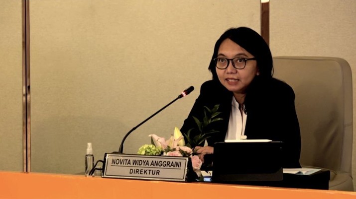 Direktur Keuangan BNI, Novita Widya Anggraini (Tangkapan Layar)