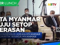 Ikut KTT ASEAN, Junta Myanmar Setuju Setop Kekerasan