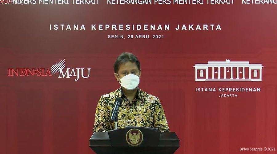 Menteri Kesehatan (Menkes), Budi Gunadi Sadikin (Tangkapan Layar Youtube Sekretariat Presiden)