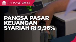 Pangsa Pasar Keuangan Syariah Indonesia Baru 9,96%