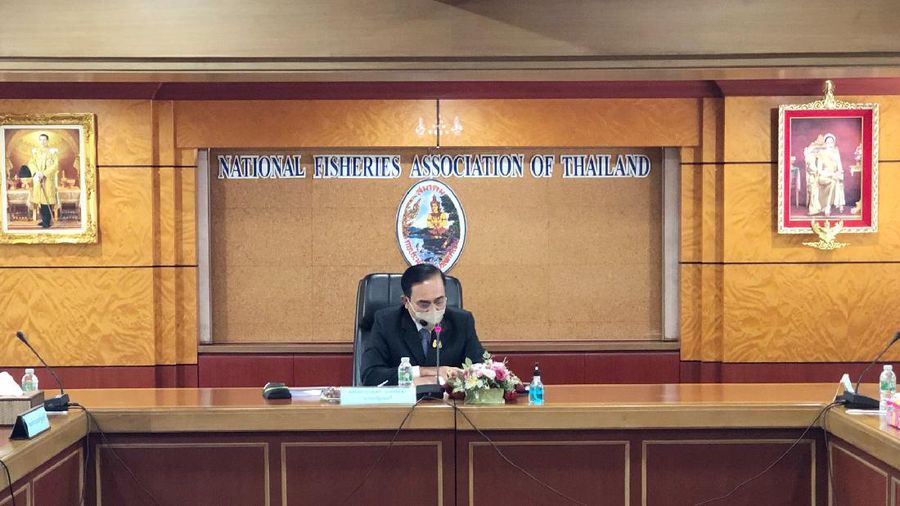 PM Thailand Prayut Chan-O-Cha dalam sebuah pertemuan beberapa waktu lalu.