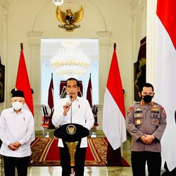 Jokowi Respons Corona India, Minta Kepala Daerah RI Hati-hati