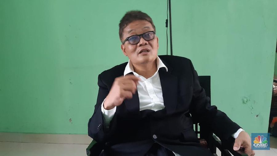 Direktur Pemeliharaan dan Perbaikan PT PAL Indonesia (Persero) Kuntjoro Pinardi. (CNBC Indonesia/Muhammad Iqbal)