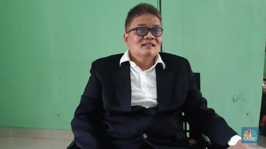 Direktur Pemeliharaan dan Perbaikan PT PAL Indonesia (Persero) Kuntjoro Pinardi. (CNBC Indonesia/Muhammad Iqbal)