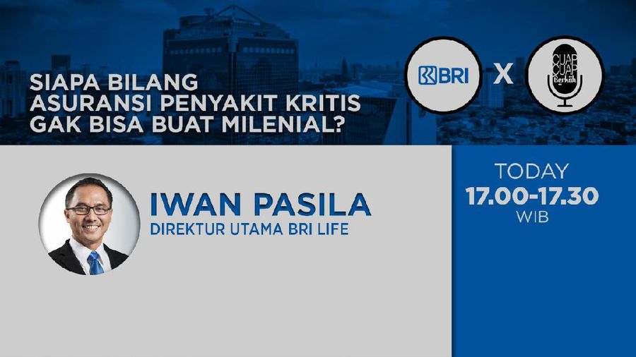 Direktur Utama BRI Life, Iwan Pasila.