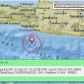 Gempa M 4,6 Terjadi di Jogja Siang Ini