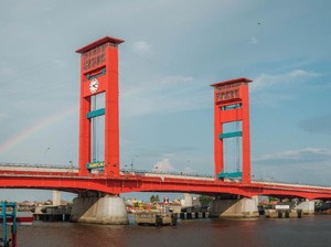Jembatan Ampera Ditutup Total Saat Salat Idulfitri, Ini Jalur Alternatifnya