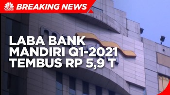 Laba Bank Mandiri Q1-2021 Tembus Rp 5,9 T