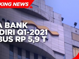 Laba Bank Mandiri Q1-2021 Tembus Rp 5,9 T