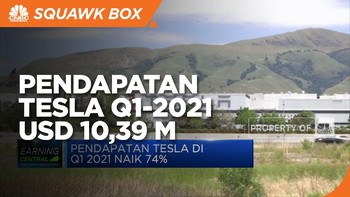 Q1-2021, Tesla Bukukan Pendapatan USD 10,39 Miliar