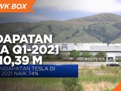 Q1-2021, Tesla Bukukan Pendapatan USD 10,39 Miliar