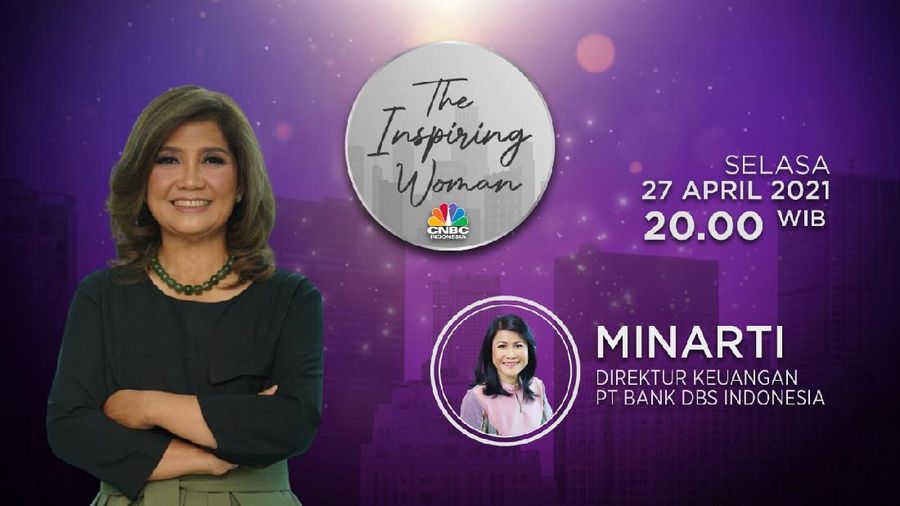 The Inspiring Woman bersama Direktur Keuangan PT. Bank DBS Indonesia, Minarti