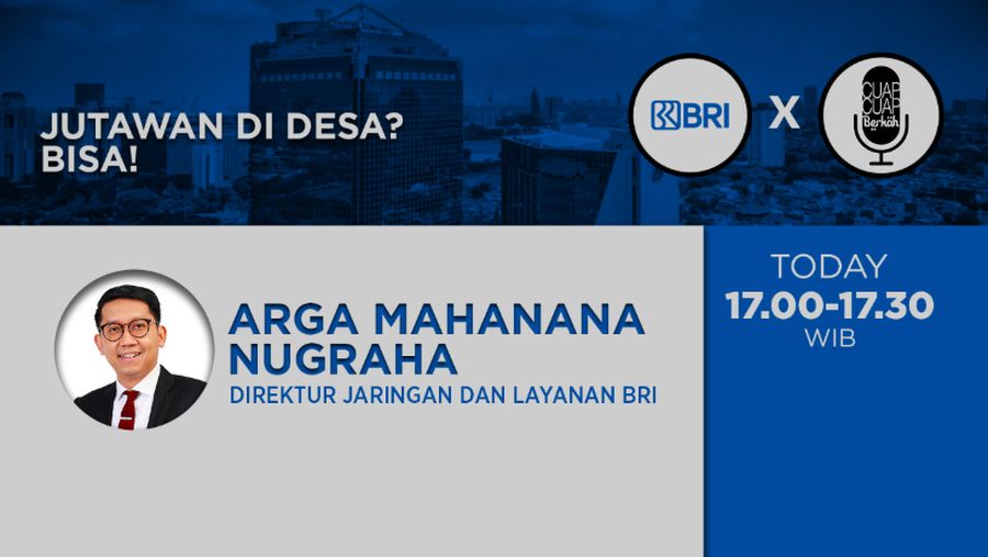 Direktur Jaringan & Layanan BRI, Arga M. Nugraha