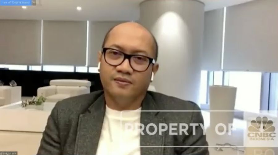 Direktur Utama Telkomsel, Setyanto Hartoro dalam acara Telco Forum 2021 Bertema 
