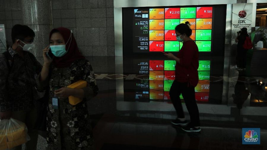 Ilustrasi Bursa Efek Indonesia (CNBC Indonesia/ Tri Susilo)