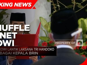 Jokowi Lantik Laksana Tri Handoko Jadi Kepala BRIN