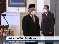 Resmi! Jokowi Lantik Laksana Tri Handoko Sebagai Kepala BRIN
