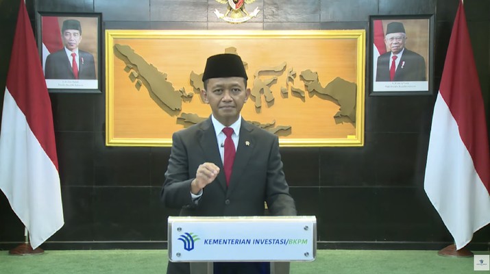 Keterangan Pers Perubahan Status BKPM Menjadi Kementerian Investasi/BKPM (Tangkapan Layar Youtube BKPM) Keterangan Pers Perubahan Status BKPM Menjadi Kementerian Investasi/BKPM (Tangkapan Layar Youtube BKPM)