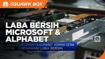 Microsoft & Alphabet  Kompak Cetak Kenaikan Laba Bersih Q1