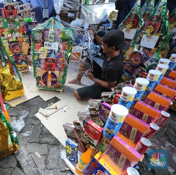 Geliat Penjual Parsel Lebaran yang Mulai Bangkit Saat Pandemi