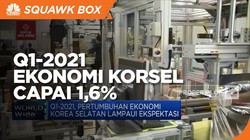 Q1-2021, Ekonomi Korea Selatan Capai 1,6%