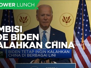 Ambisi Joe Biden Kalahkan China di Berbagai Lini