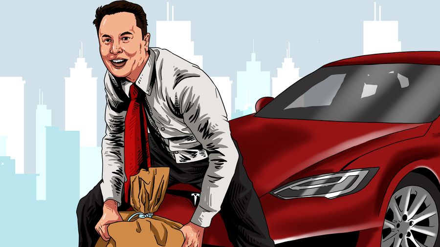 Infografis/ Terbongkar! Tesla Elon Musk Miliki miliaran bitcoin/Aristya rahadian