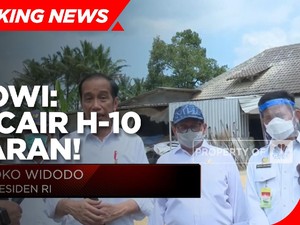 Jokowi: THR PNS Hingga Pensiunan Cair Mulai H-10 Lebaran