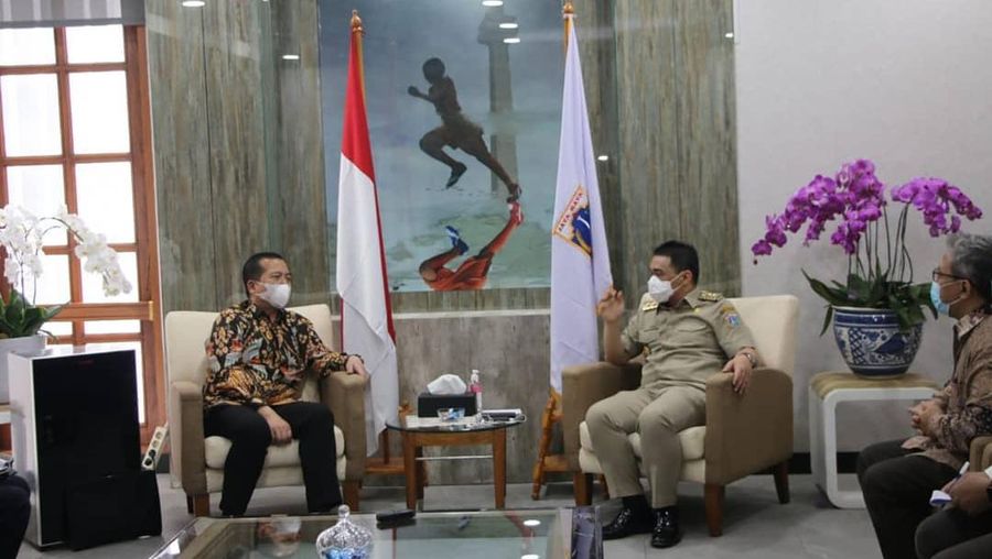 Kunjungan Duta Besar Indonesia untuk Republik Turki, Bapak Lalu Muhammad Iqbal. (Tangkapan Layar Instagram @arizapatria)
