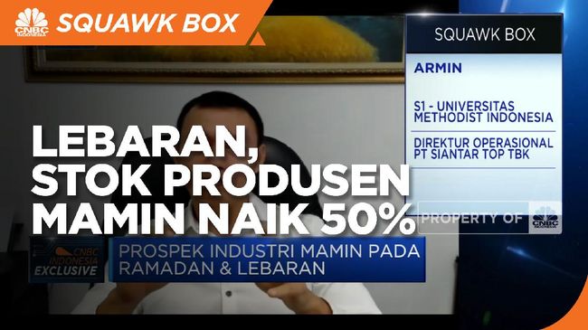 STTP Lebaran, Produsen Mamin Tambah Stok 50% ke Distributor