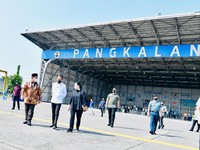 Potret Jokowi-Prabowo-Puan Temui Keluarga Awak KRI Nanggala
