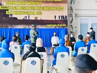 Sederet Janji Jokowi untuk Keluarga Awak KRI Nanggala-402