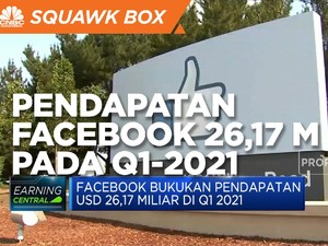 Q1-2021, Facebook Bukukan Pendapatan USD 26,17 Miliar